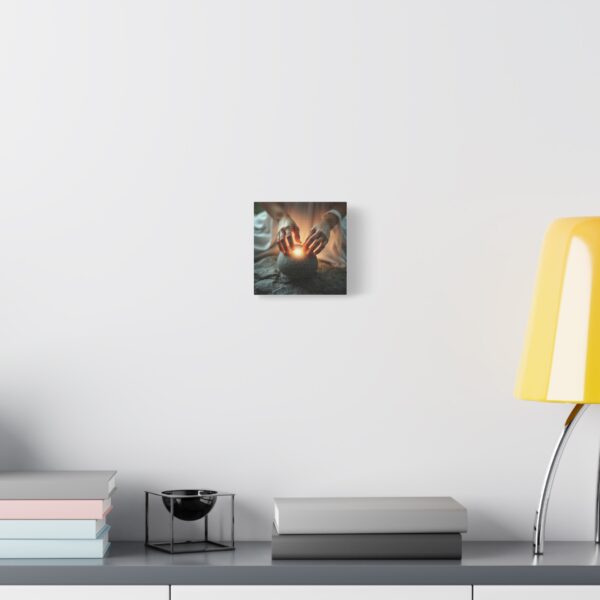 White Magik Canvas Wall Art - Enlightening Home Decor - Image 8