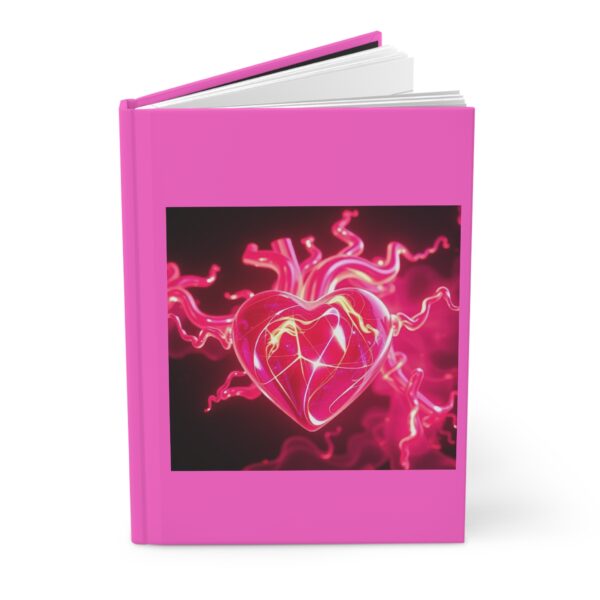Electric Heart Hardcover Journal – Creative Writing & Gift Idea for Artists and Dreamers - Image 4