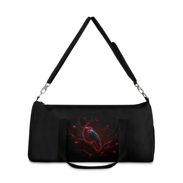 Mystical Raven Duffel Bag - Perfect for Travel & Gym Enthusiasts - Image 10