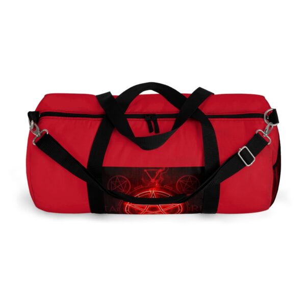 Stylish Red Pentagram Duffel Bag - Perfect for Travel and Gym - Image 14