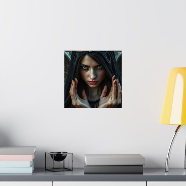 Enchanting Matte Vertical Posters - Mystic Dark Aesthetic Art - Image 8