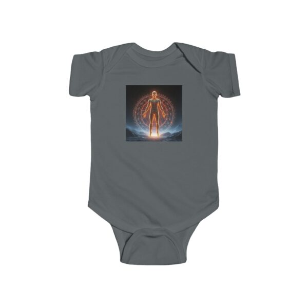 Quantum Baby Cosmic Glow Infant Bodysuit - Cute Space-Themed Outfit - Image 4
