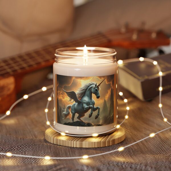 Magical Unicorn Scented Soy Candle - 9oz Aromatherapy Decor - Image 4