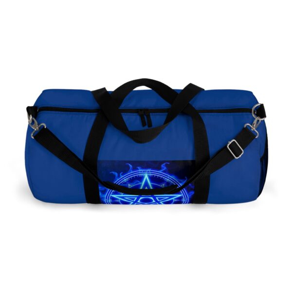 Mystic Blue Pentagram Duffel Bag - Stylish Gym & Travel Tote for Occult Enthusiasts - Image 14