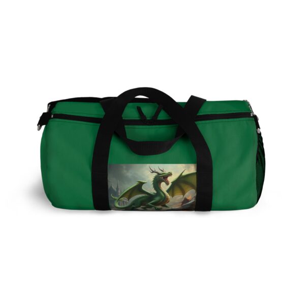 Green Dragon Duffel Bag - Stylish for Fantasy Lovers - Image 6