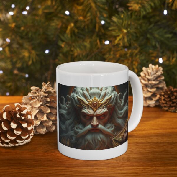 Mystical Warrior Ceramic Mug - 11oz & 15oz, Unique Gift for Fantasy Lovers - Image 10