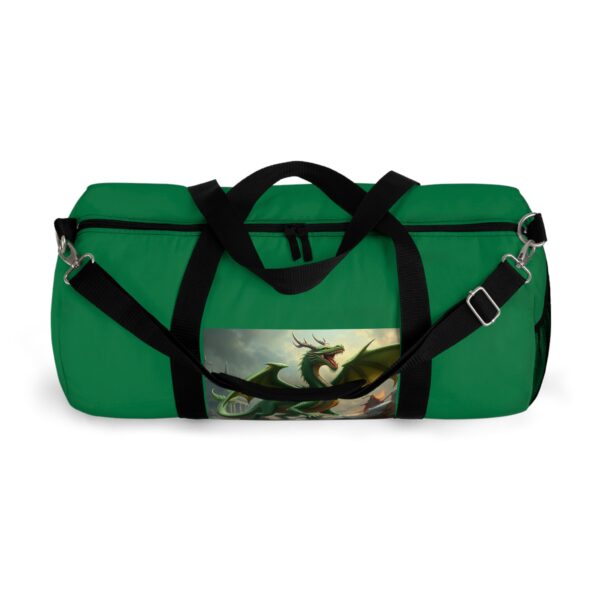 Green Dragon Duffel Bag - Stylish for Fantasy Lovers - Image 14