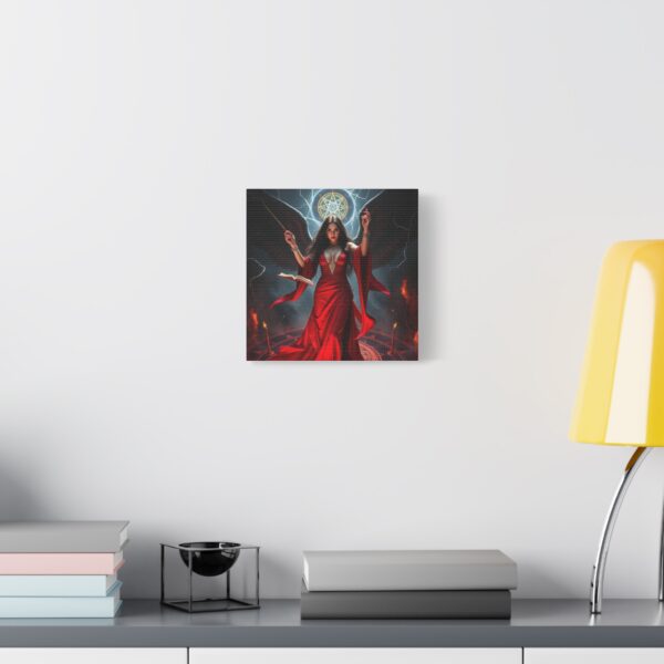 Mystical Witch Canvas Art - Stunning Home Decor for Halloween or Fantasy Lovers - Image 13