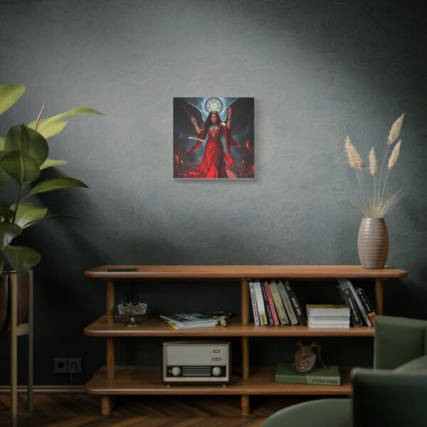 Mystical Witch Canvas Art - Stunning Home Decor for Halloween or Fantasy Lovers - Image 5