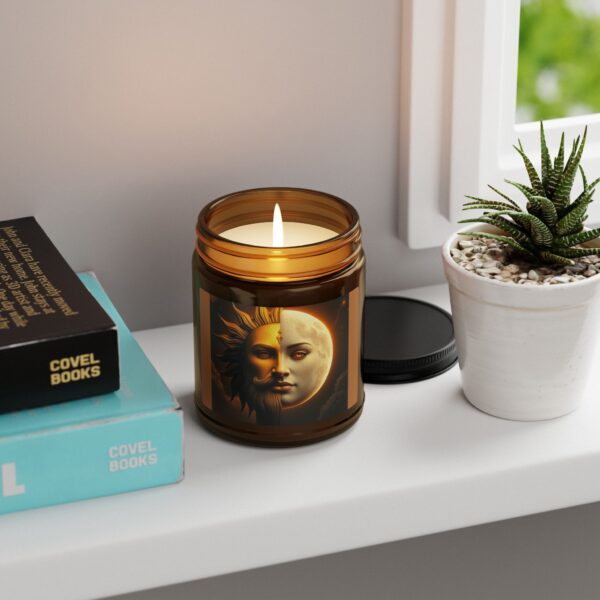 Celestial Scented Soy Candle - Aromatherapy for Lunar & Solar Energy - Image 5