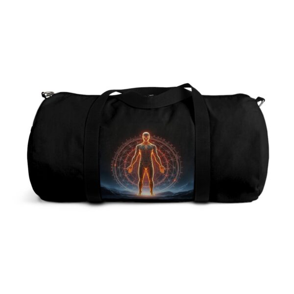Quantum Man Duffel Bag - Motivational Gym Bag for Fitness Enthusiasts - Image 13