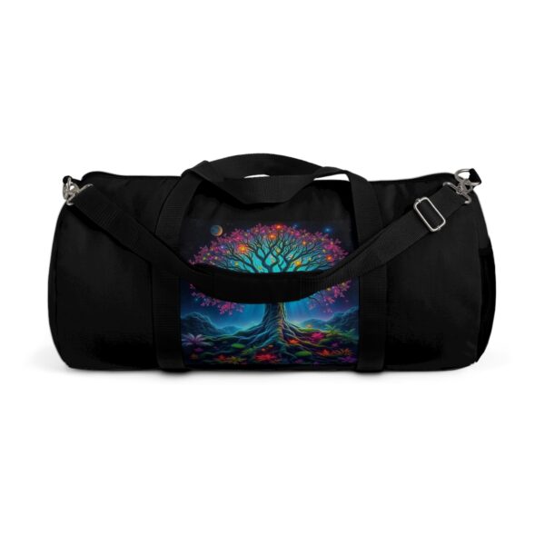 Vibrant Tree of Life Duffel Bag – Perfect for Travel & Gym - Image 9