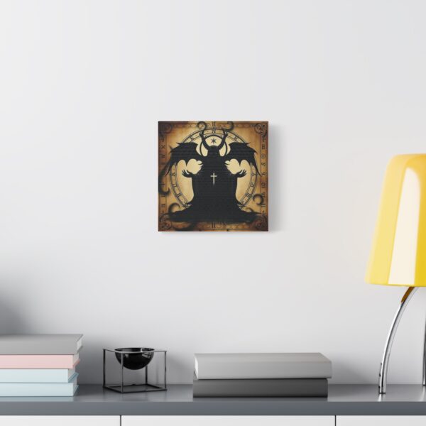 Shadow Self Wall Art - Matte Stretched Canvas with Dark Sorceress Design - Image 13