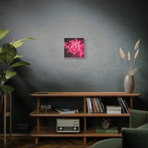 Abstract Heart Canvas Wall Art - Colorful Love Décor for Home - Image 5