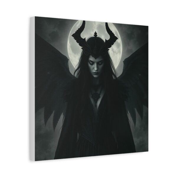 Gothic Moonlit Canvas Art - Dark Angel Decor - Image 27