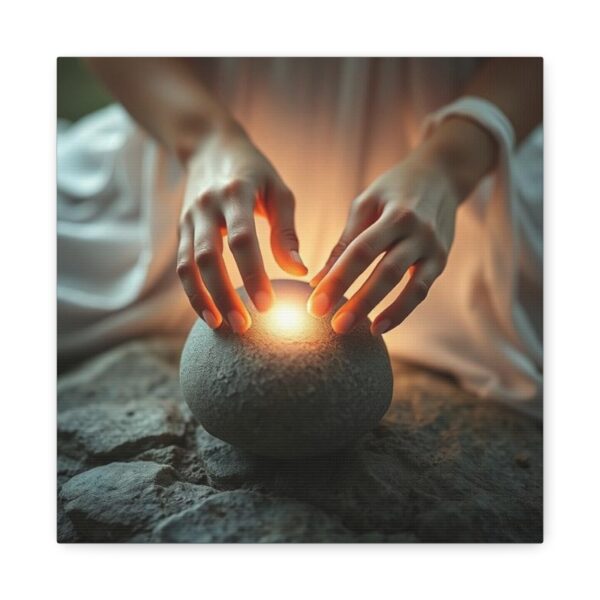 White Magik Canvas Wall Art - Enlightening Home Decor - Image 16