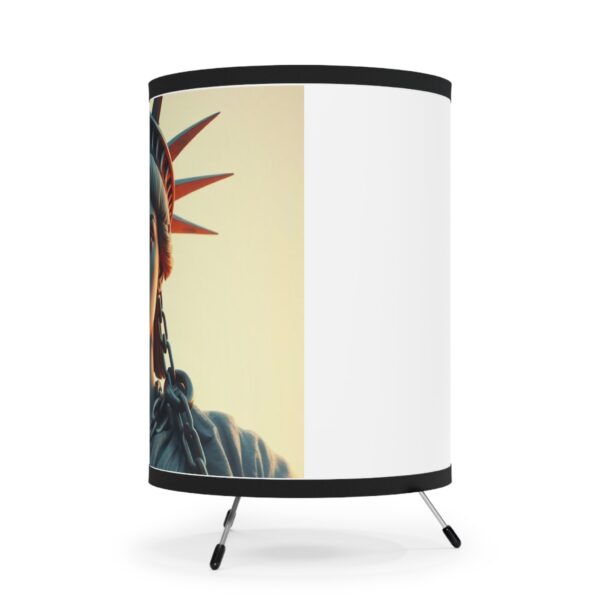 Statue of Liberty Chained - Tripod Lamp for Home Decor - Image 5