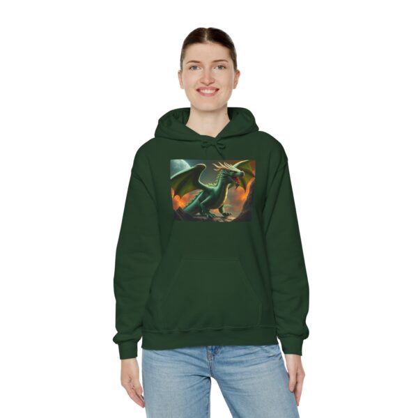 Green Dragon Graphic Hoodie for Gamers & Fantasy Lovers - Image 21