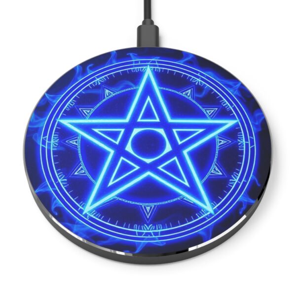 Mystical Wireless Charger - Fast Charging with Pentagram Design