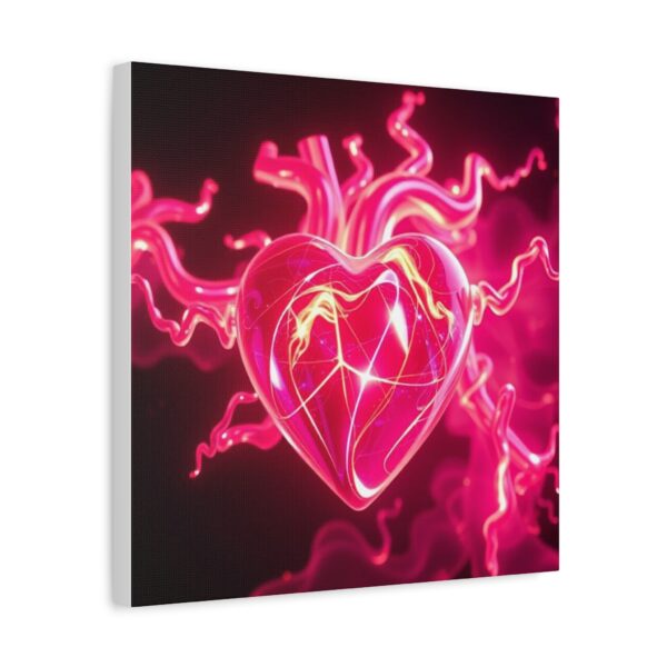 Abstract Heart Canvas Wall Art - Colorful Love Décor for Home - Image 22
