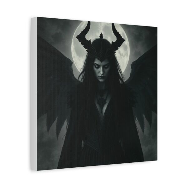 Gothic Moonlit Canvas Art - Dark Angel Decor - Image 22