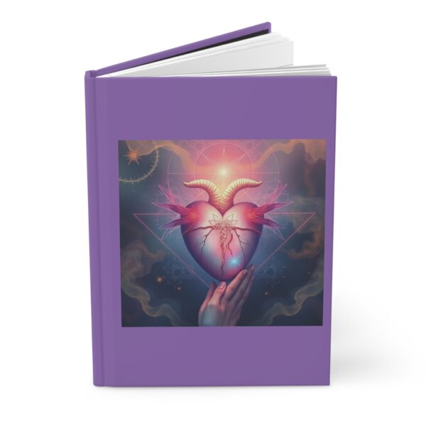 Mystical Heart Hardcover Journal - Ideal for Creative Minds - Image 4