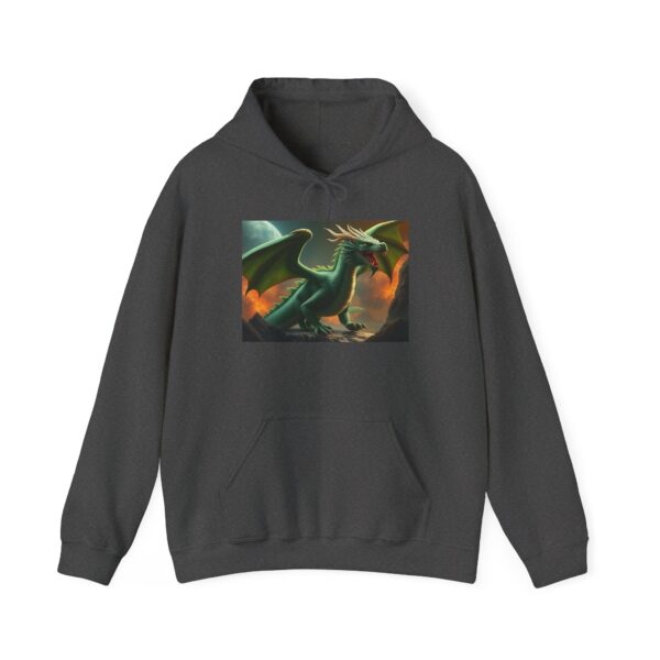 Green Dragon Graphic Hoodie for Gamers & Fantasy Lovers - Image 27
