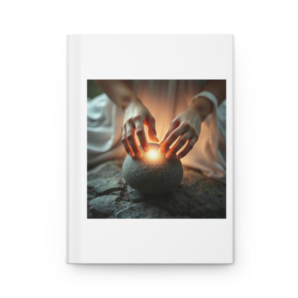 White Magik Hardcover Journal - Illuminate Your Thoughts - Image 2