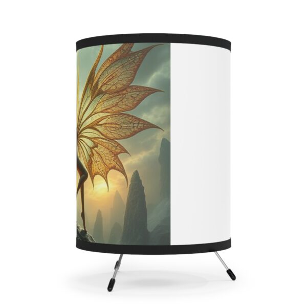 Yellow Fairy Tripod Lamp - High-Res Shade for Unique Vibes - Image 5