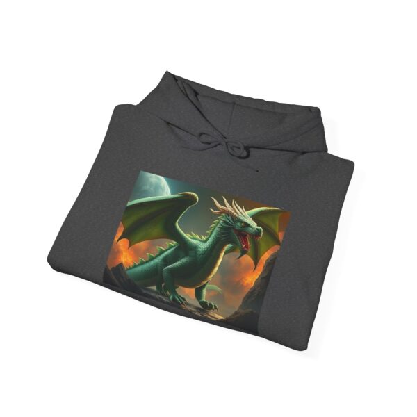 Green Dragon Graphic Hoodie for Gamers & Fantasy Lovers - Image 30