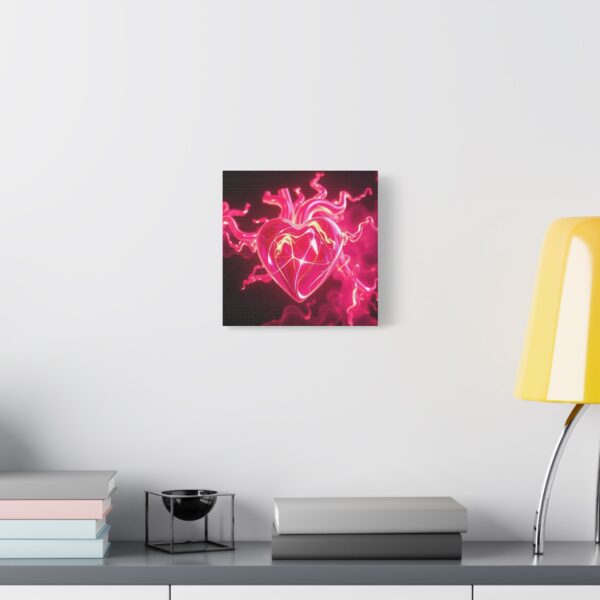 Abstract Heart Canvas Wall Art - Colorful Love Décor for Home - Image 13