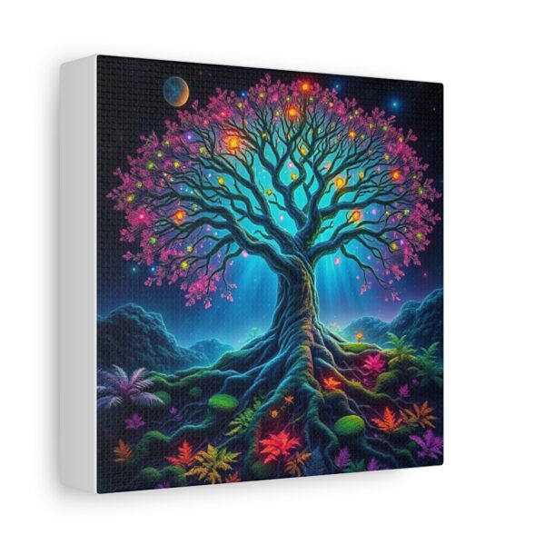 Vibrant Tree of Life Canvas Art - Stretched Wall Décor for Home and Office - Image 6