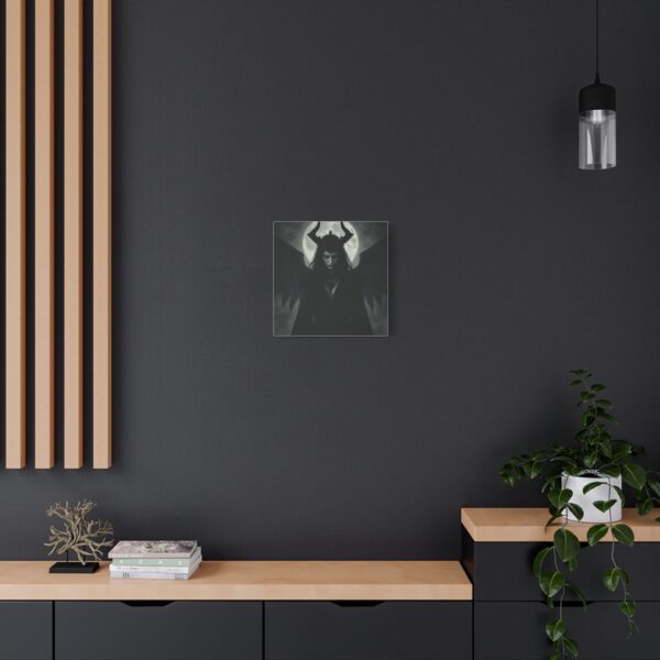 Gothic Moonlit Canvas Art - Dark Angel Decor - Image 29