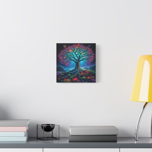 Vibrant Tree of Life Canvas Art - Stretched Wall Décor for Home and Office - Image 11