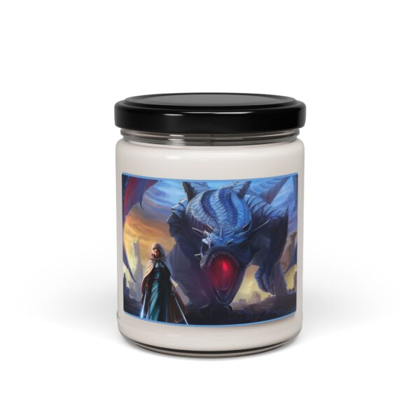 Blue Dragon Scented Soy Candle - Enchanting Aroma for Home Decor - Image 2