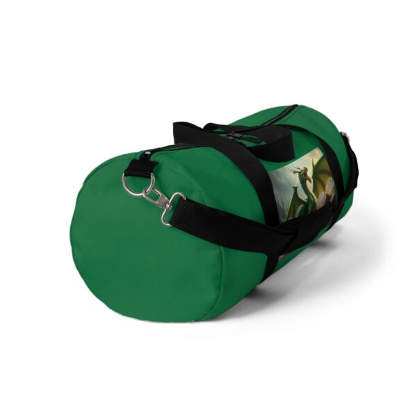 Green Dragon Duffel Bag - Stylish for Fantasy Lovers - Image 3