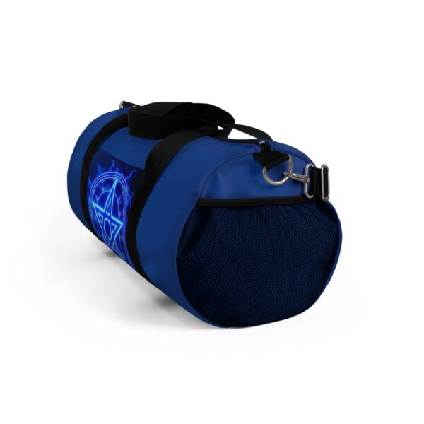 Mystic Blue Pentagram Duffel Bag - Stylish Gym & Travel Tote for Occult Enthusiasts - Image 5