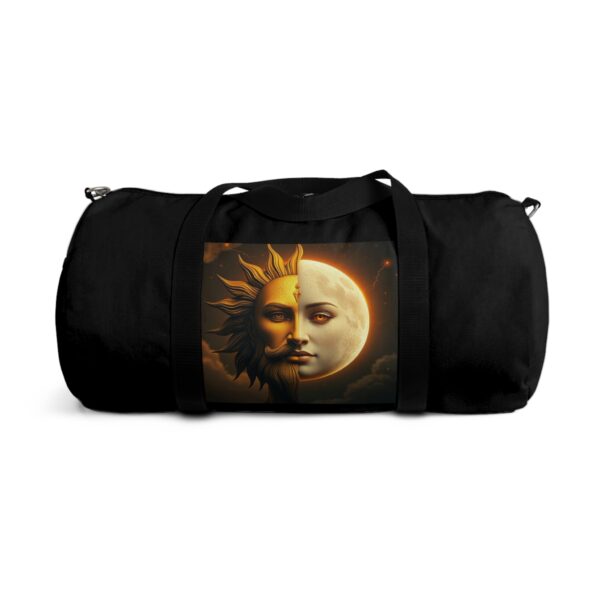 Celestial Sun and Moon Duffel Bag - Travel in Style with Astrology Design - Image 13