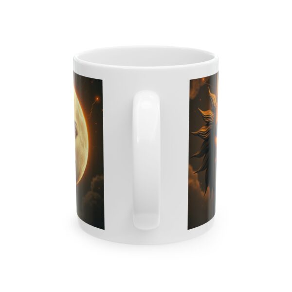 Celestial Sun & Moon Ceramic Mug - 11oz & 15oz, Astrology Coffee Cup - Image 3