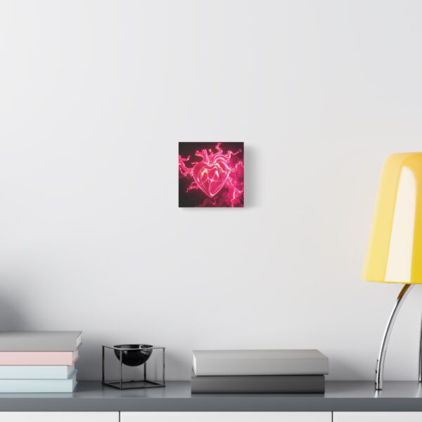Abstract Heart Canvas Wall Art - Colorful Love Décor for Home - Image 8