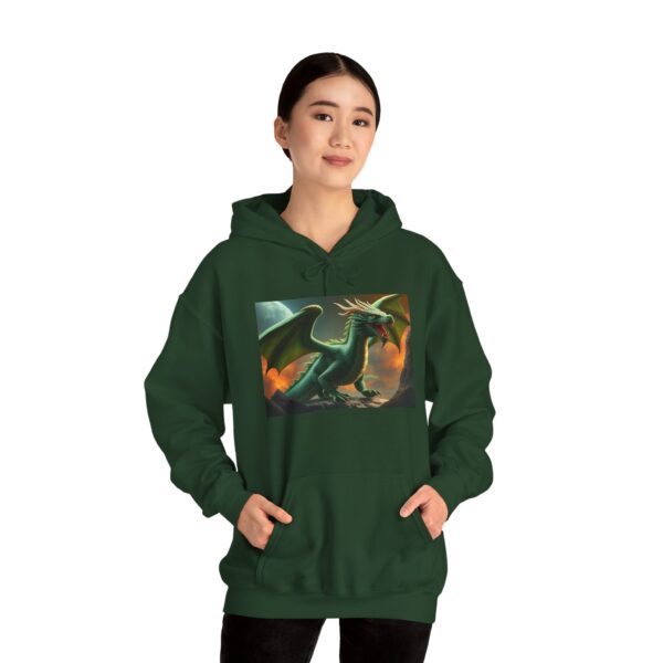 Green Dragon Graphic Hoodie for Gamers & Fantasy Lovers - Image 19