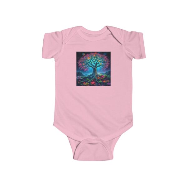 Colorful Tree Design Infant Bodysuit - Perfect for Baby Showers and New Arrivals - Image 7