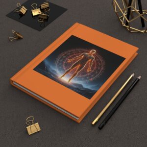 Quantum Man Matte Hardcover Journal | Inspirational Gift for Science Lovers