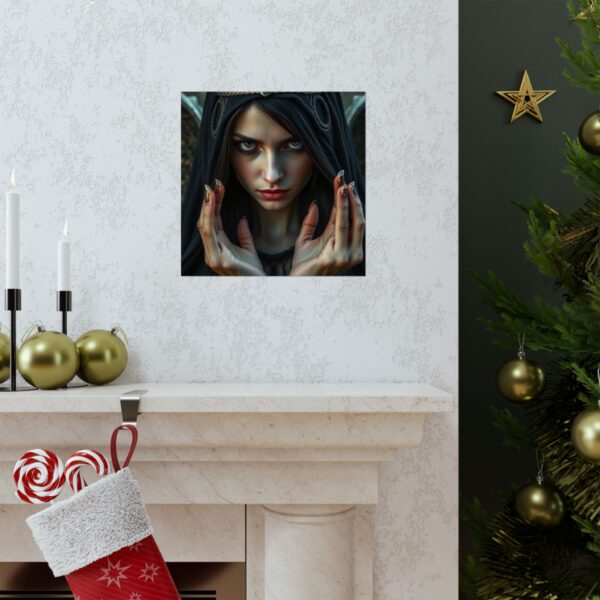 Enchanting Matte Vertical Posters - Mystic Dark Aesthetic Art - Image 7