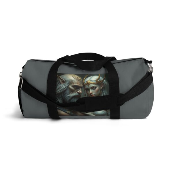 Old Gods Graphic Duffel Bag - Perfect for Travel & Gym Enthusiasts - Image 5