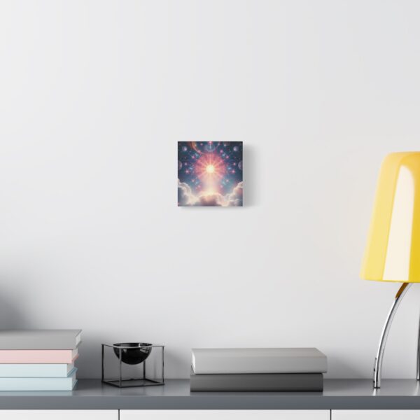 Cosmic Sun Canvas Art - 1.25" Stretched Matte Wall Decor - Image 8