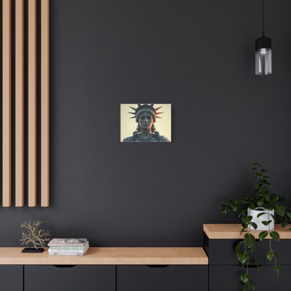 Liberty in Chains Wall Art - Matte Stretched Canvas Decor with Statue of Liberty Design - Image 14