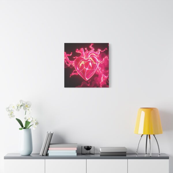 Abstract Heart Canvas Wall Art - Colorful Love Décor for Home - Image 28
