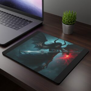 Demonic Fantasy Mouse Pad - Dark Arts Gaming Accessory
