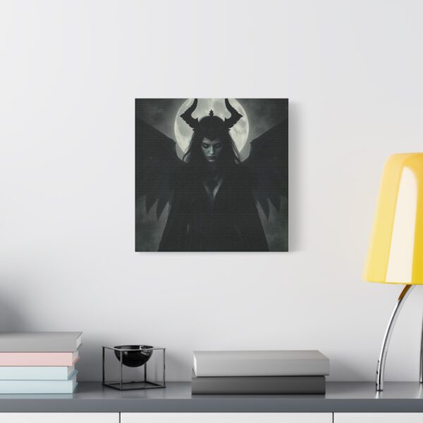 Gothic Moonlit Canvas Art - Dark Angel Decor - Image 23